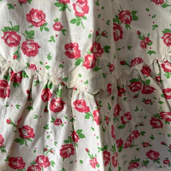 VTG home made floral apron small - Picture 3 of 8